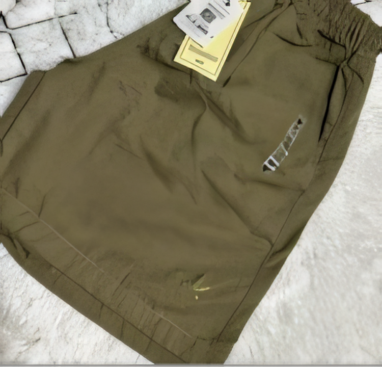 Short De Sarja Masculino Bege